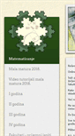 Mobile Screenshot of matematiranje.in.rs